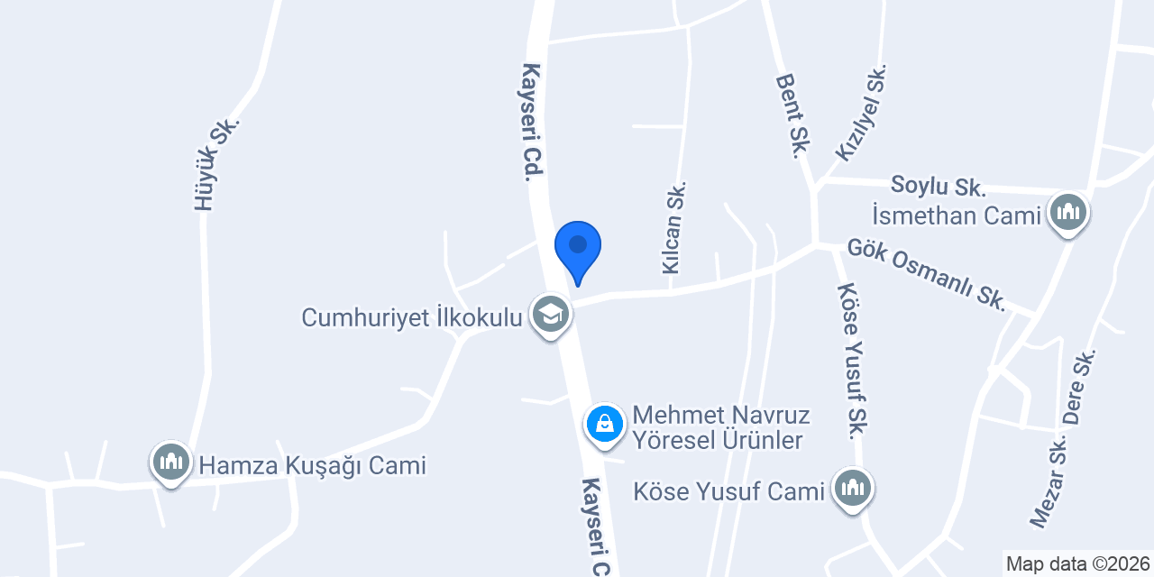Emek Ekmek Sarayı konumu