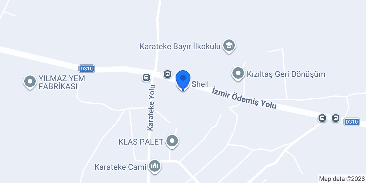 Shell konumu