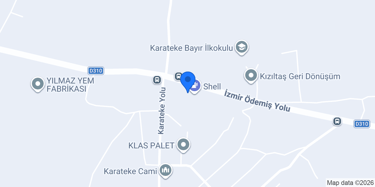 Turyol Palet konumu