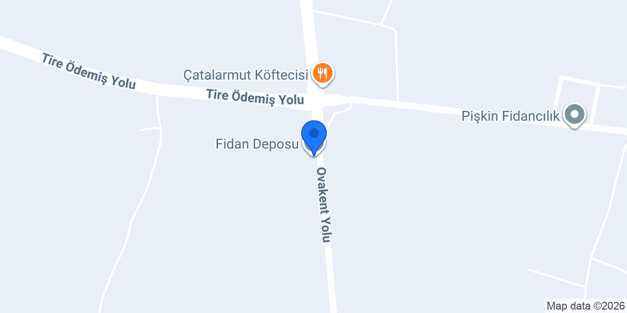 Fidan Deposu konumu