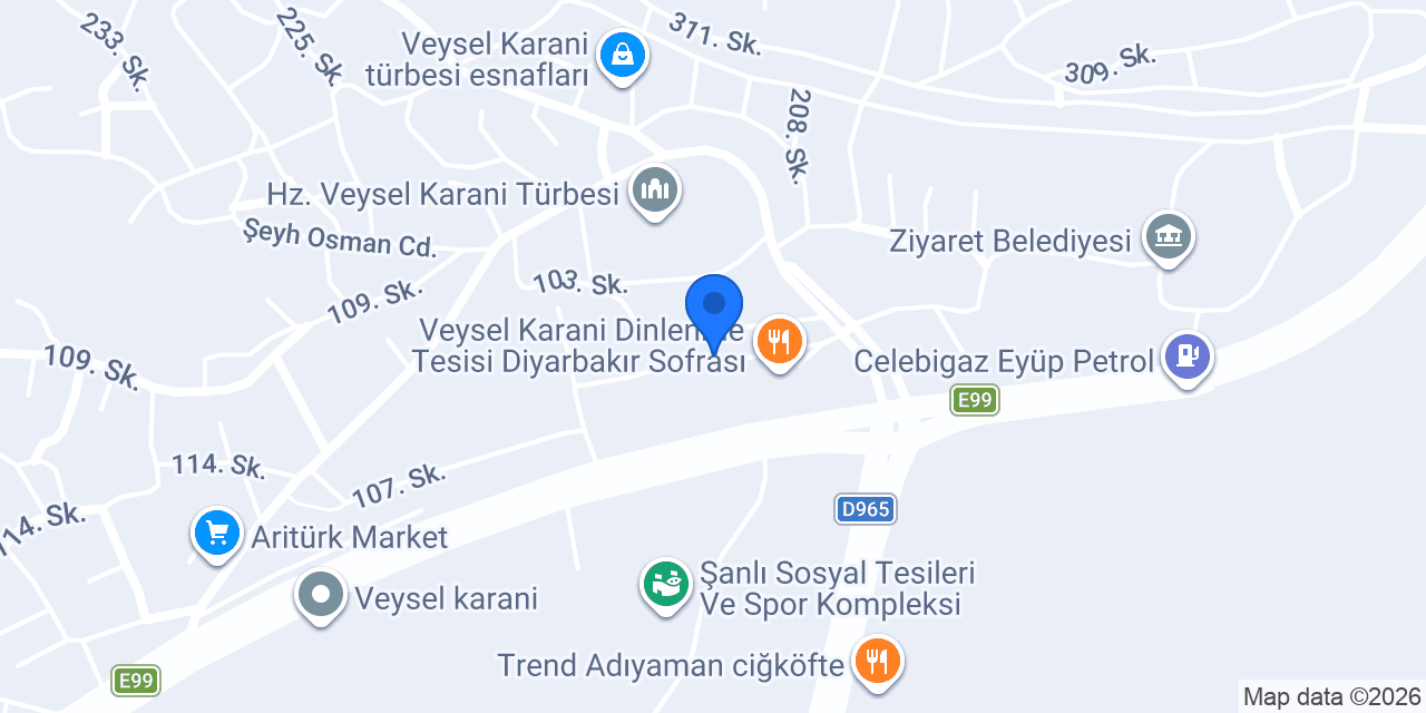 Ezgi Eczanesi (Baykan) konumu