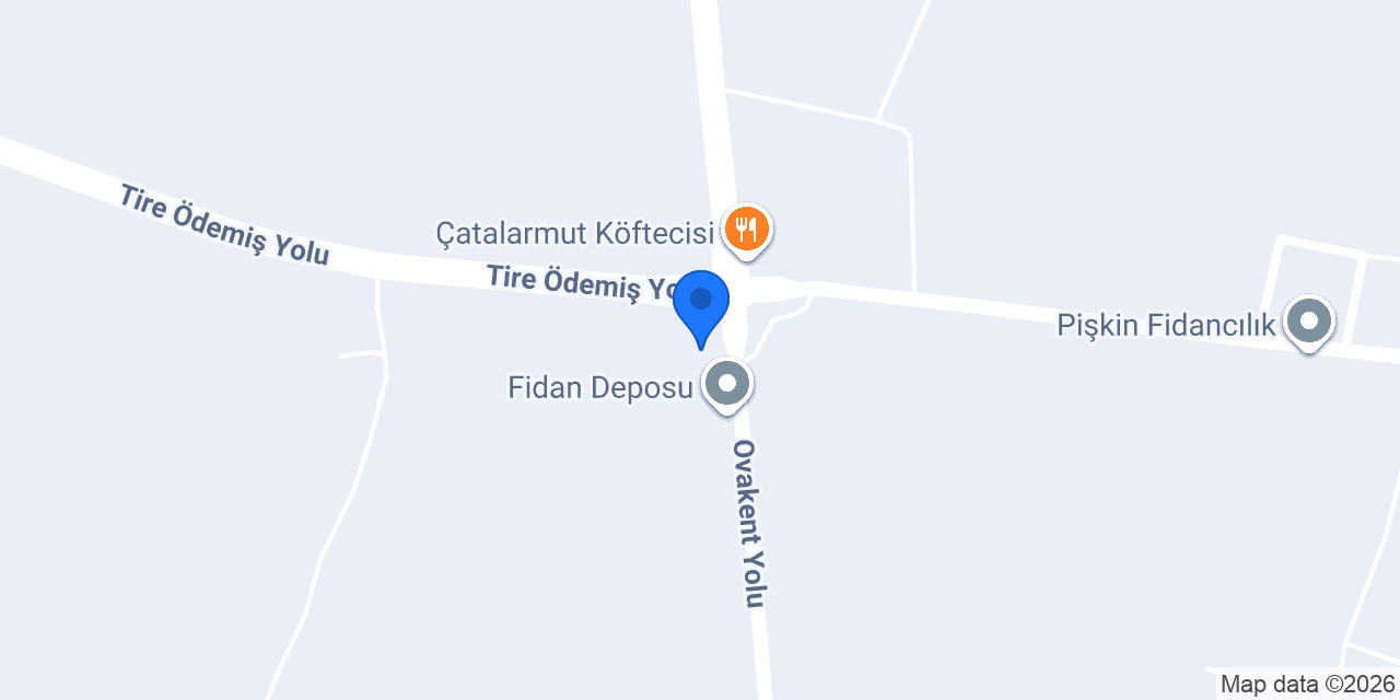 ÇATAL-VET Veteriner kliniği konumu