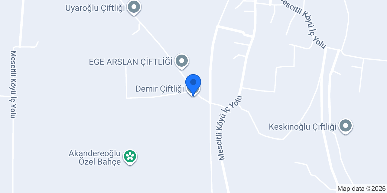 Demir Çiftliği konumu