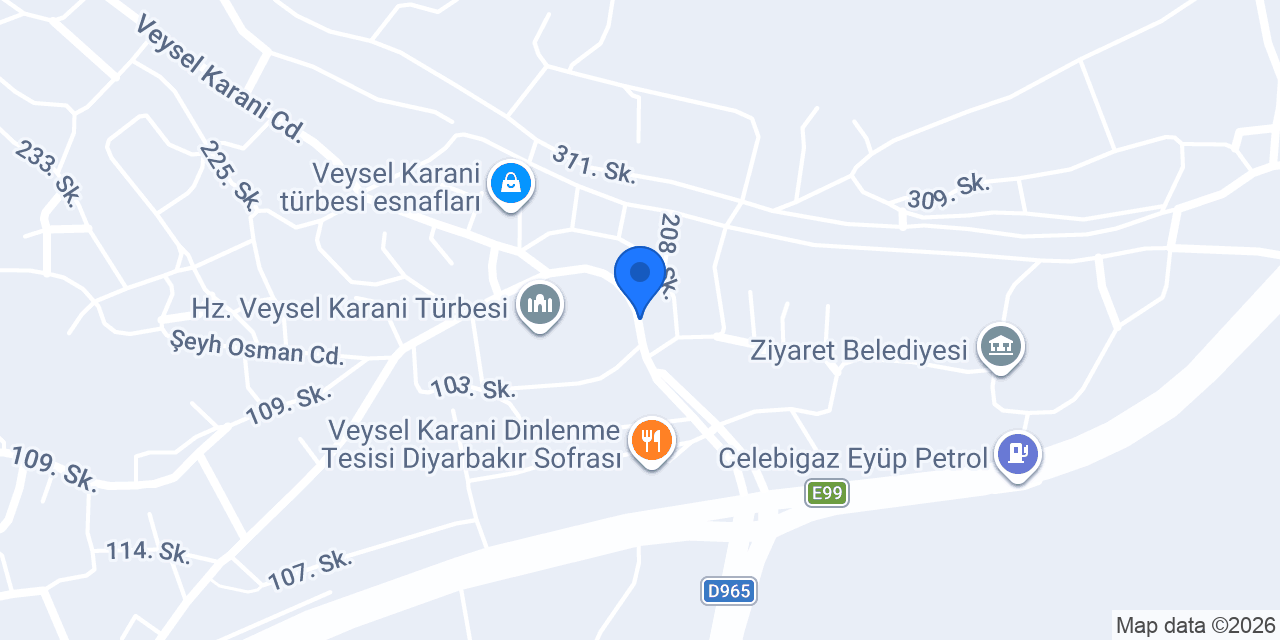 Yılmaz Kuaför konumu