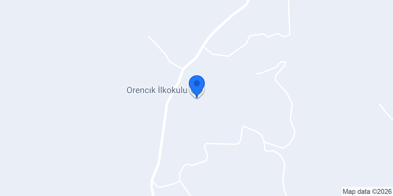Orencık İlkokulu konumu