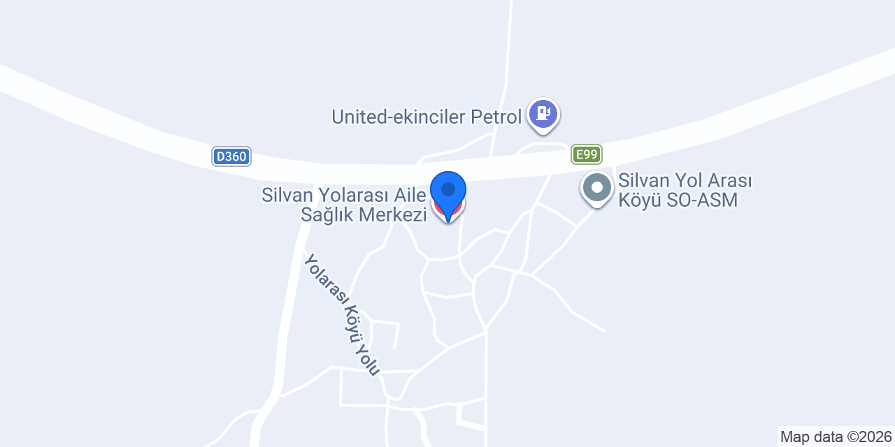 Silvan Yolarası Aile Sağlık Merkezi konumu