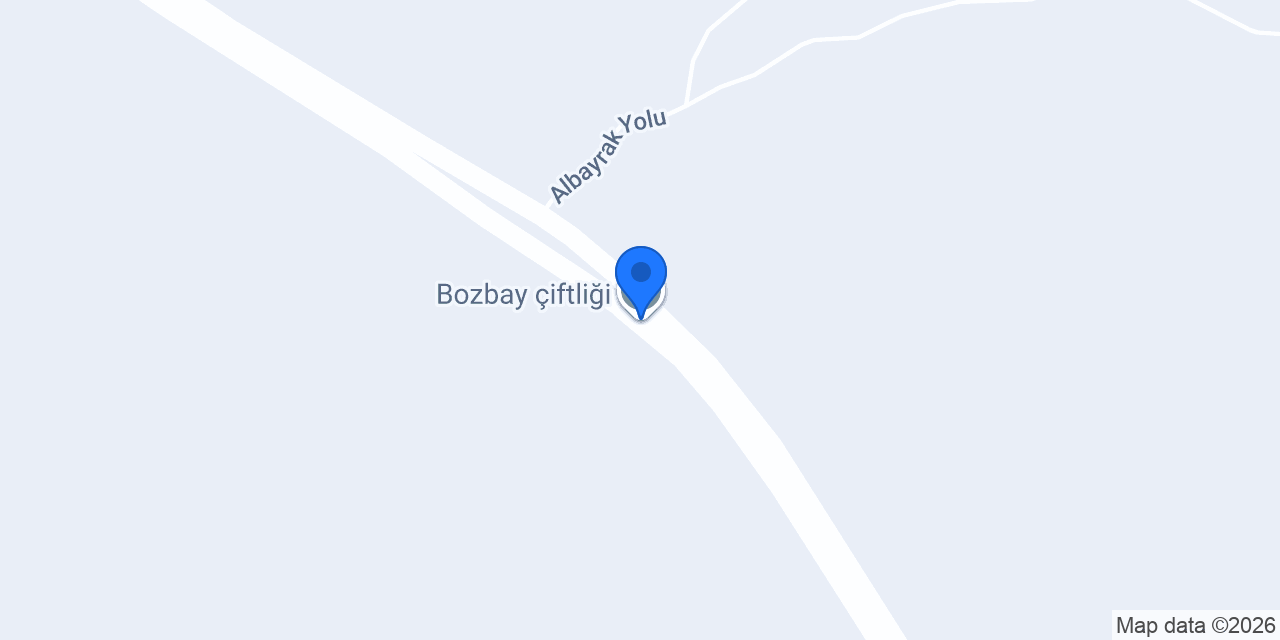 Bozbay çiftliği konumu