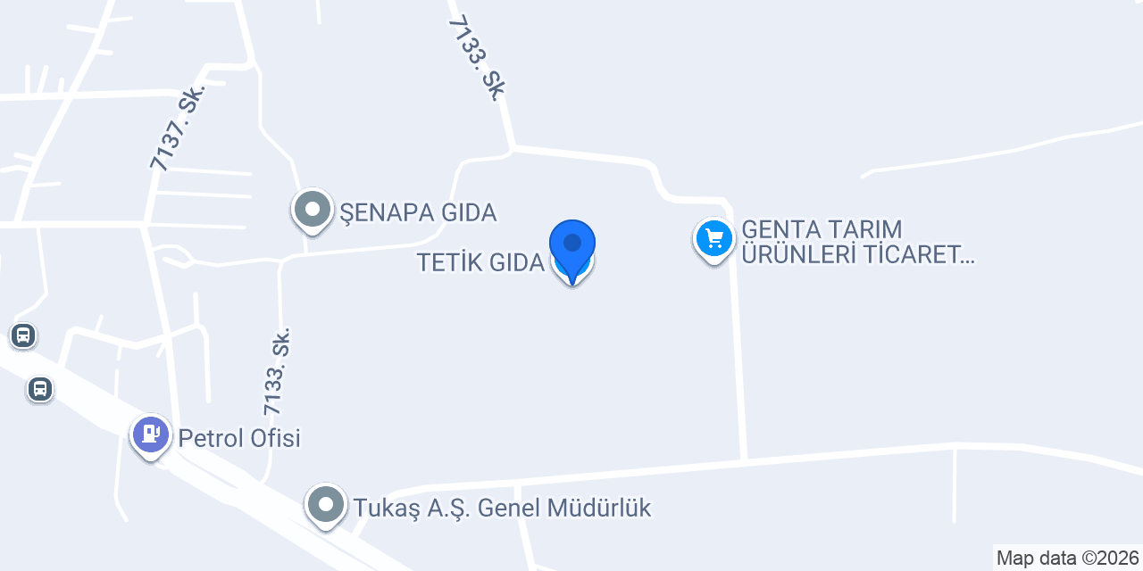 TETİK GIDA konumu