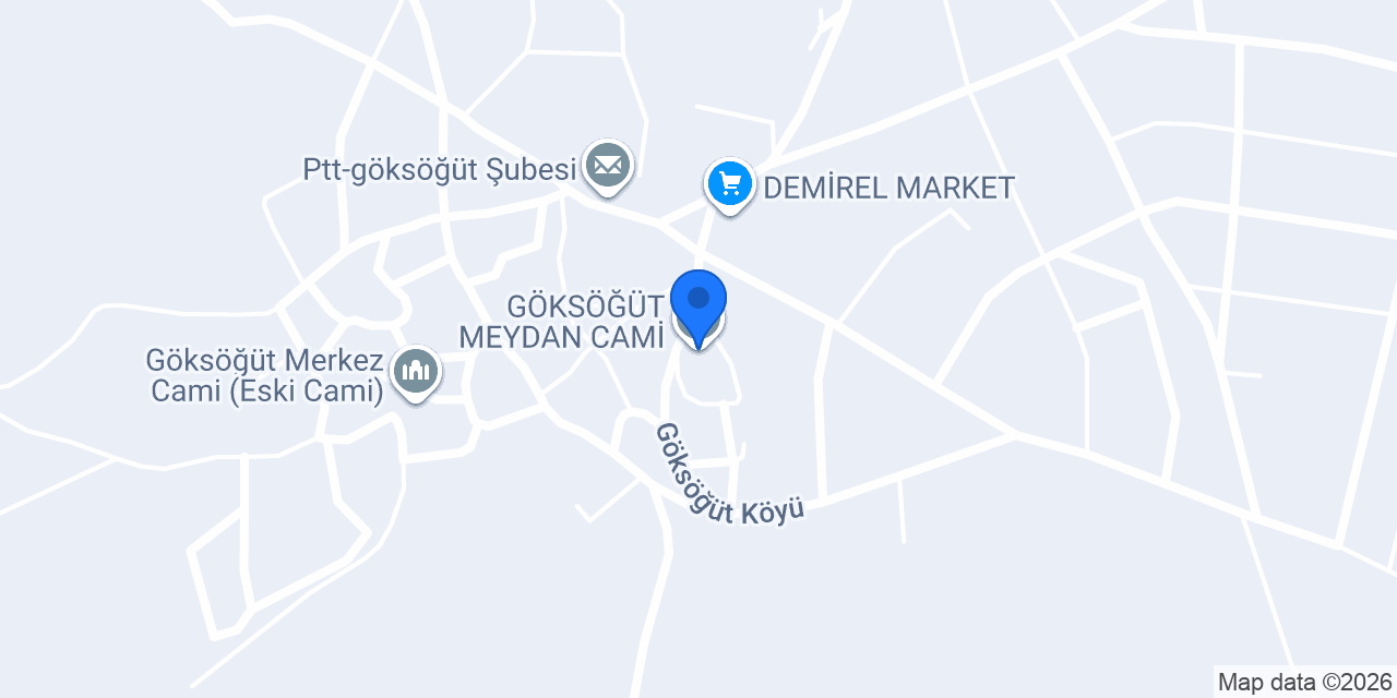 GÖKSÖĞÜT MEYDAN CAMİ konumu