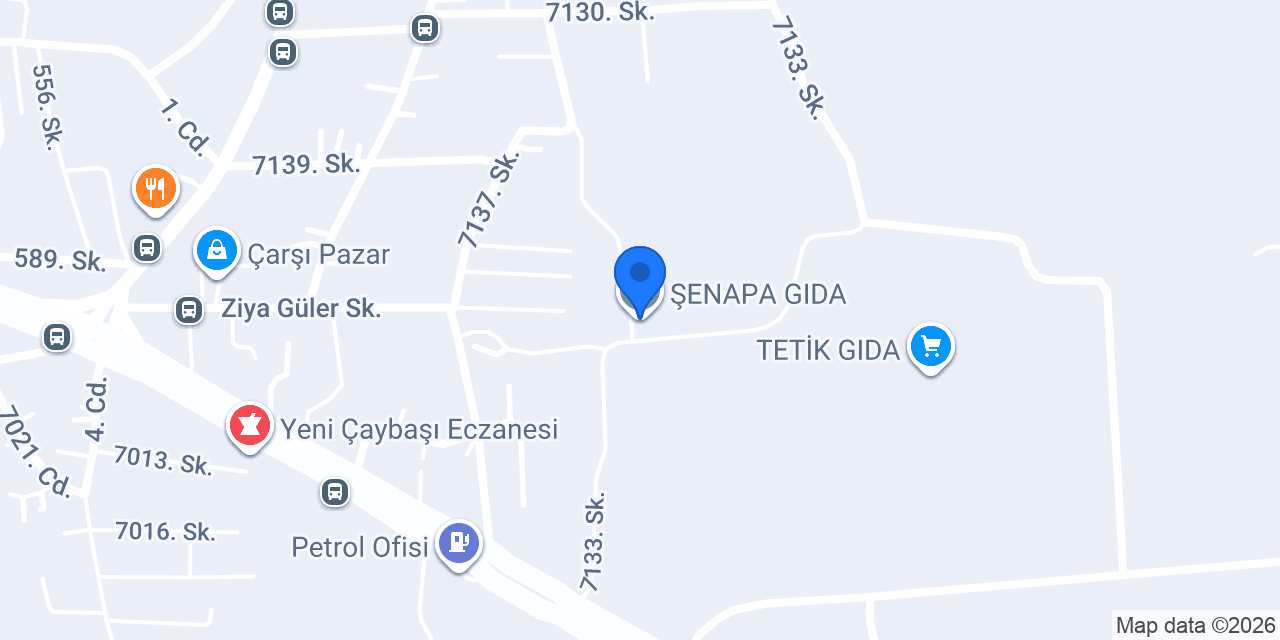 ŞENAPA GIDA konumu