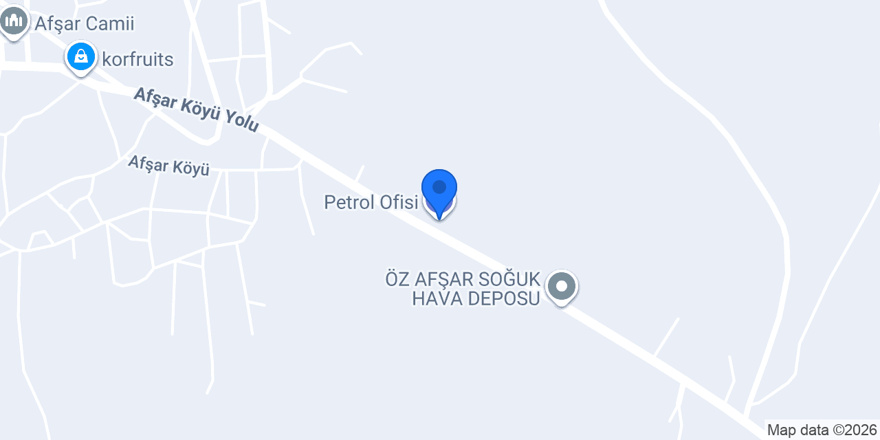 Petrol Ofisi konumu
