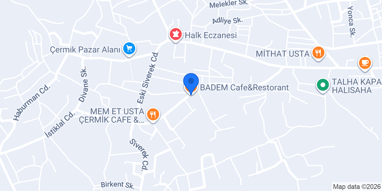 BADEM Cafe&Restorant konumu