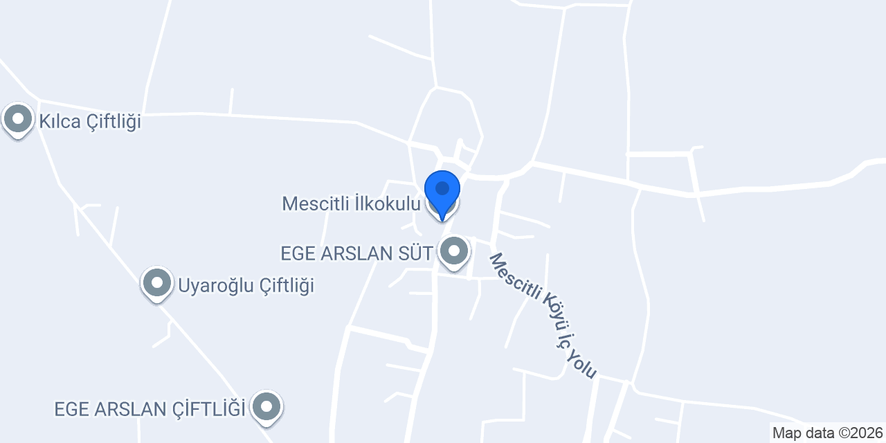 Mescitli İlkokulu konumu