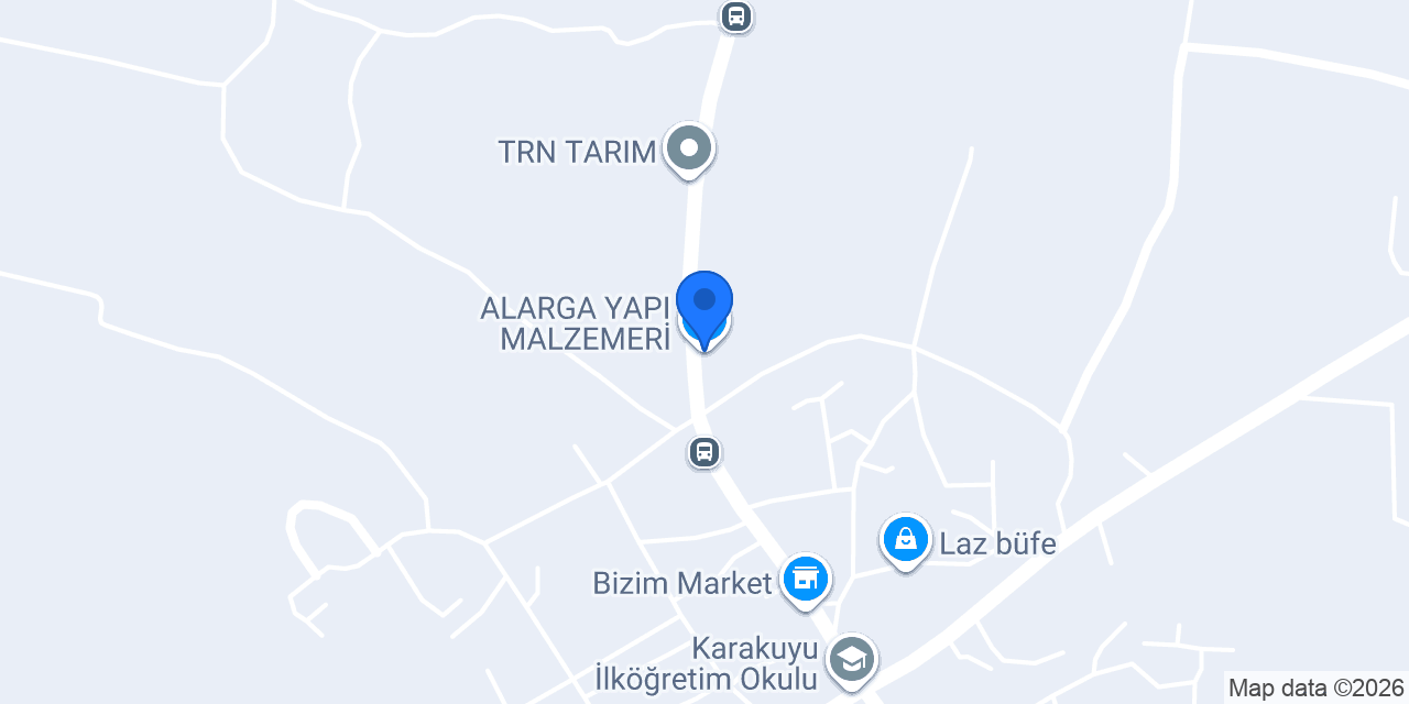 ALARGA YAPI MALZEMERİ konumu