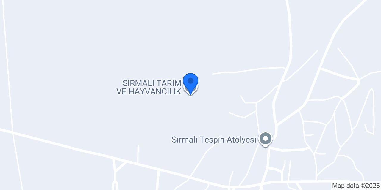 SIRMALI TARIM VE HAYVANCILIK konumu