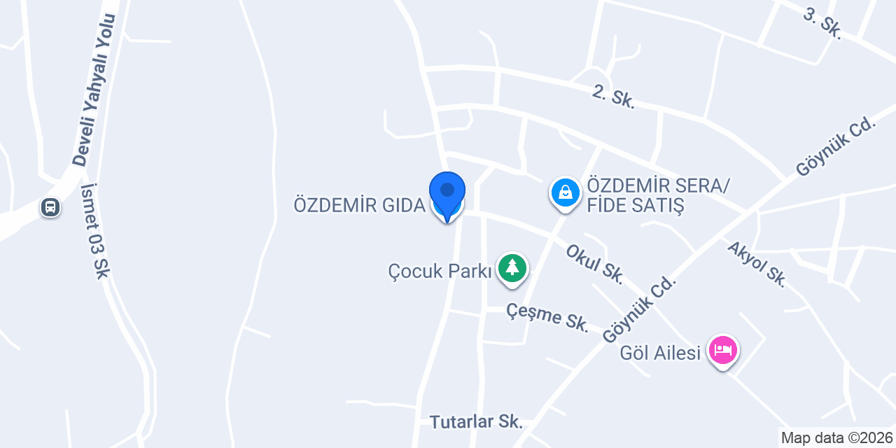 ÖZDEMİR GIDA konumu