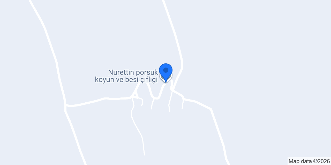 Nurettin porsuk koyun ve besi çifligi konumu
