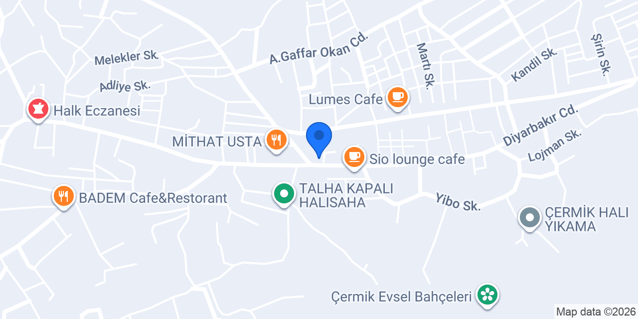 Çiğköfteci ibrahim usta konumu