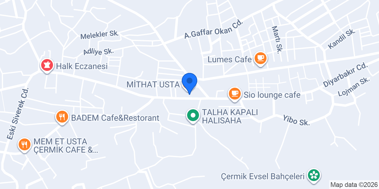 DALKAR DEMİR ÇELİK LTD ŞTİ konumu