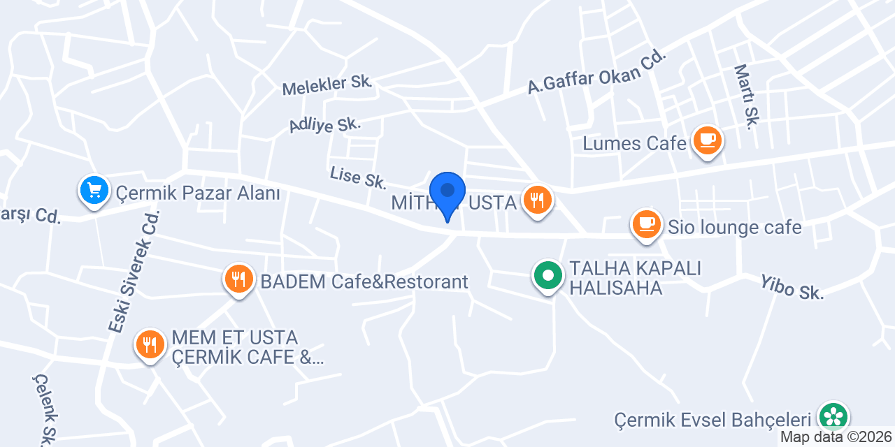 Çermik Hamravat Eczanesi konumu