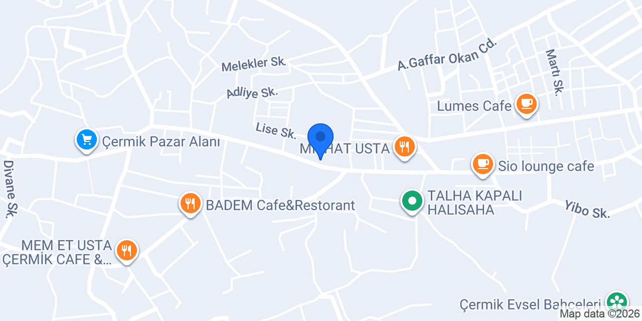 Birikim Yapı Market konumu