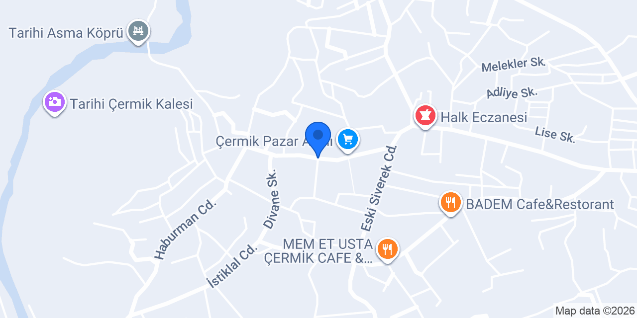 Marshall - Serhat Ticaret konumu