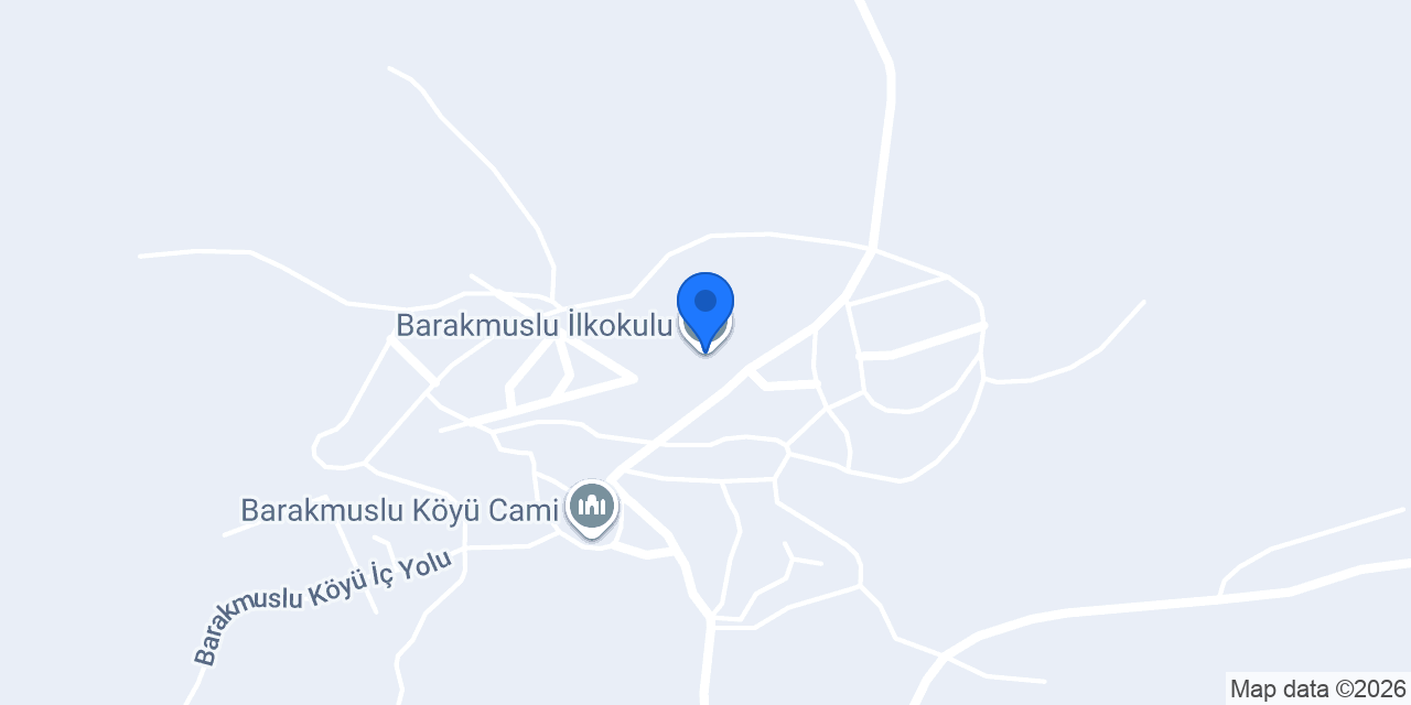Barakmuslu İlkokulu konumu