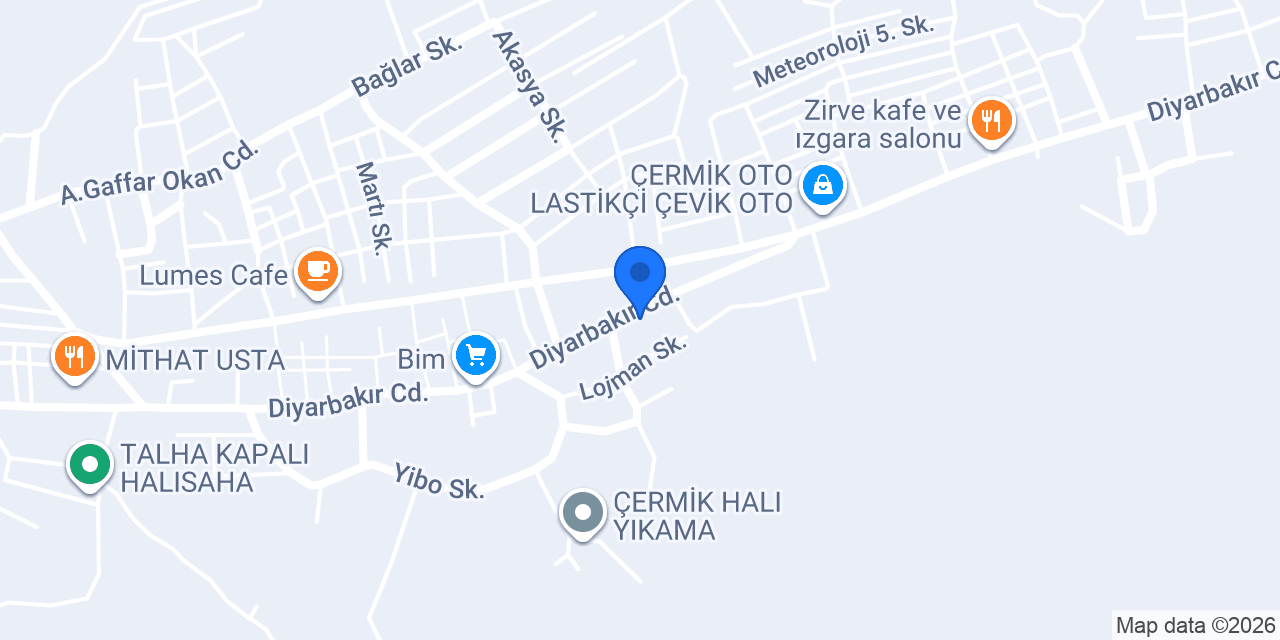 Fatih İlköğretim Okulu konumu