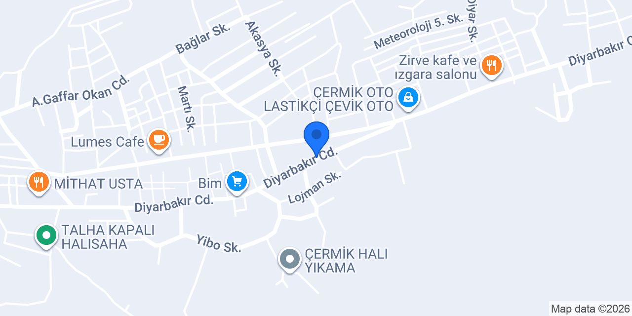Yüksel Ticaret konumu