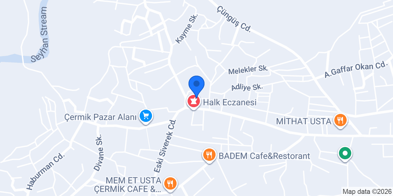 Çermik siverek minibüs durağı konumu