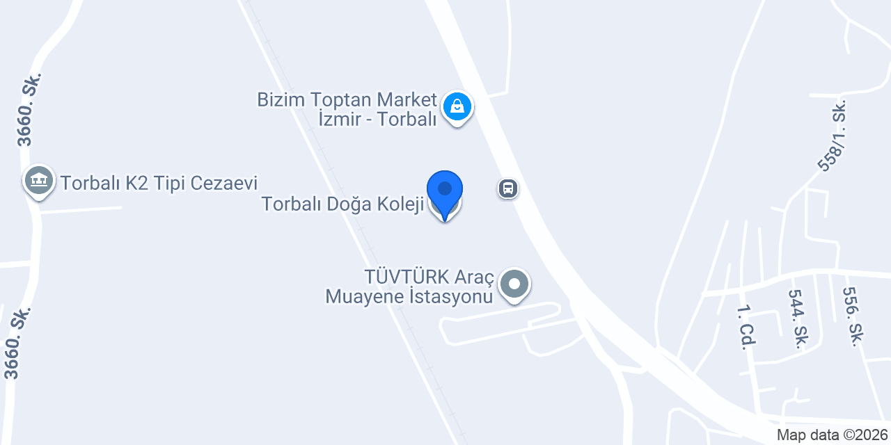 Torbalı Doğa Koleji konumu