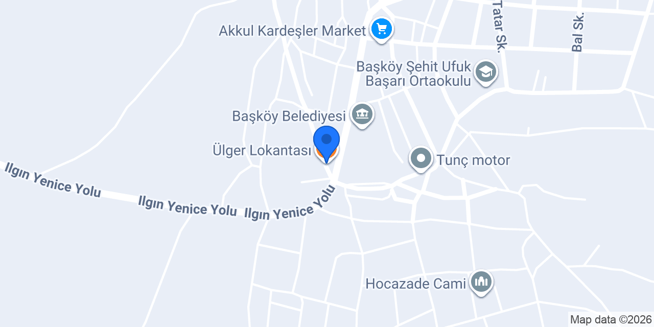 Ülger Lokantası konumu