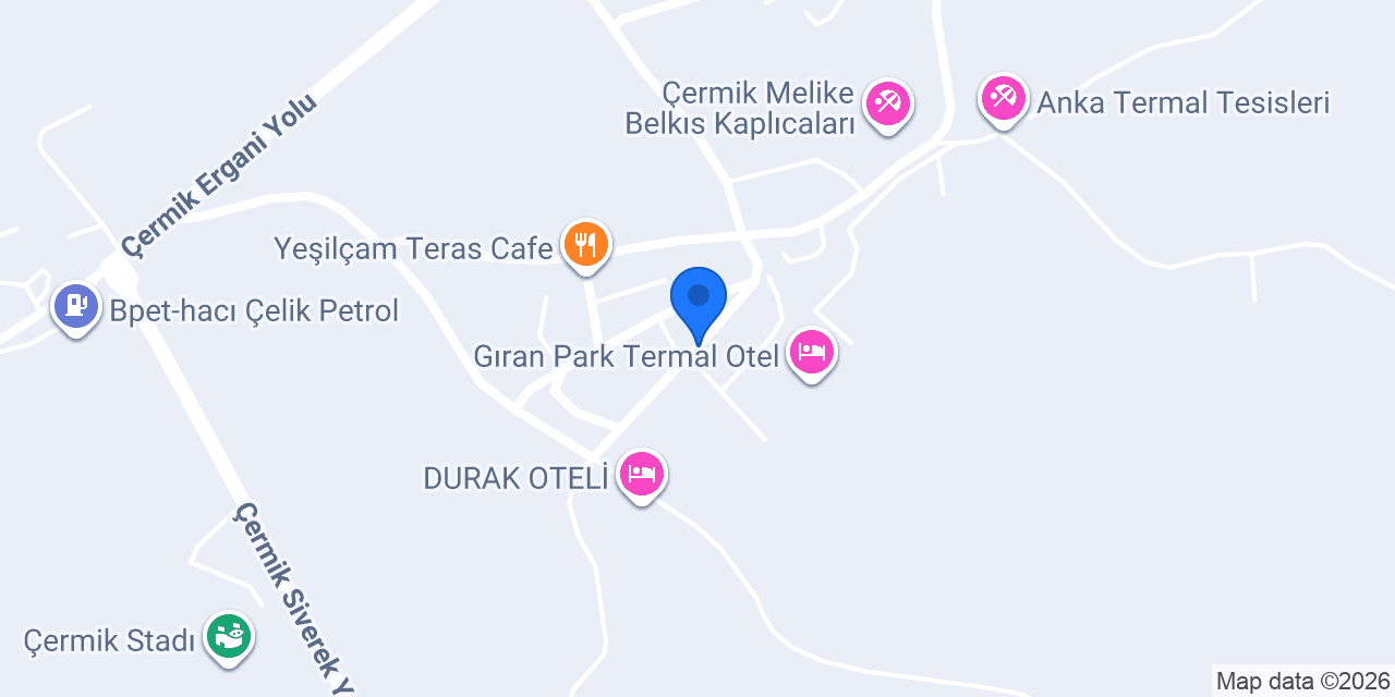 MELİKE BELKIS OTELİ konumu