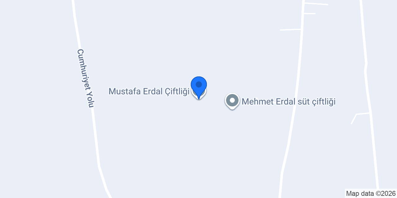 Mustafa Erdal Çiftliği konumu