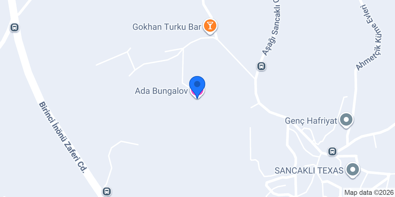 Ada Bungalov konumu