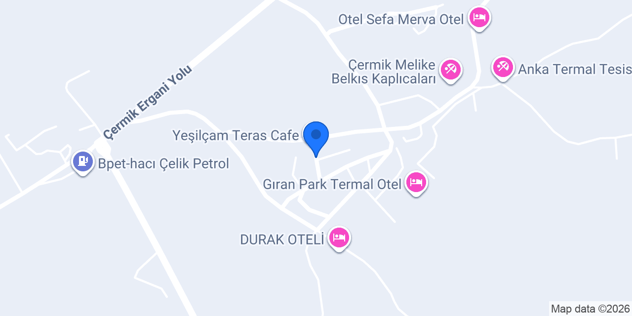 Yeşilçam Otel konumu