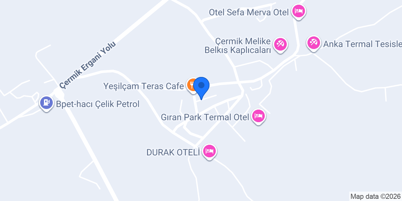 Adiyaman Oteli konumu