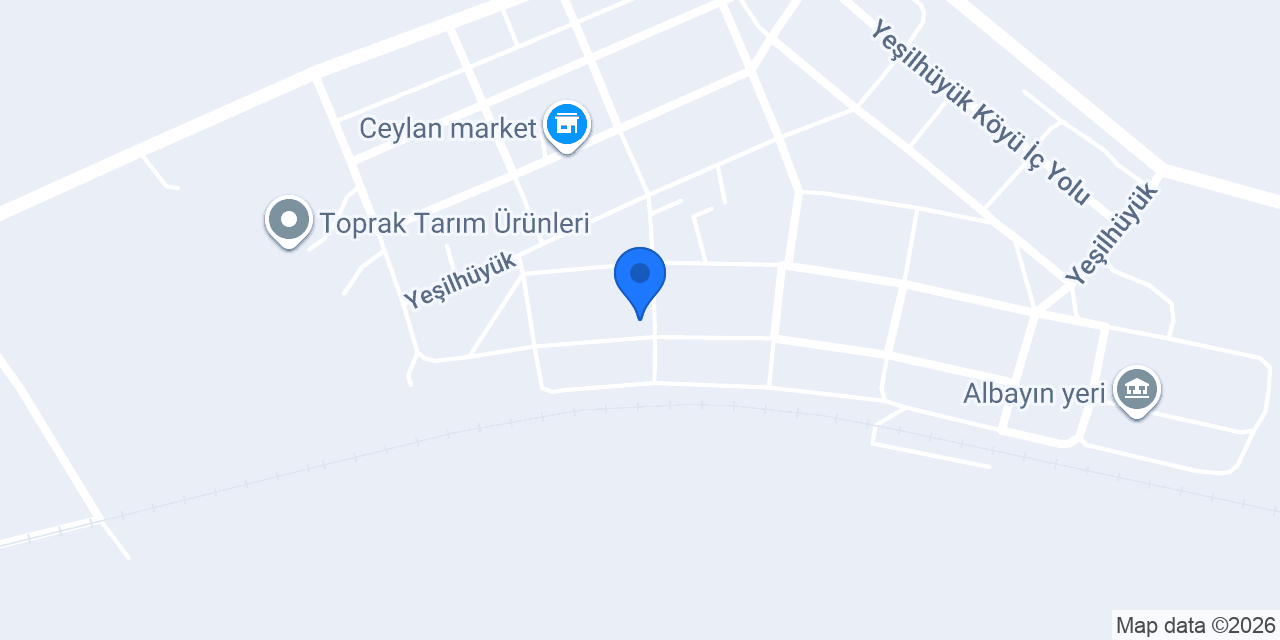 Ergün market konumu