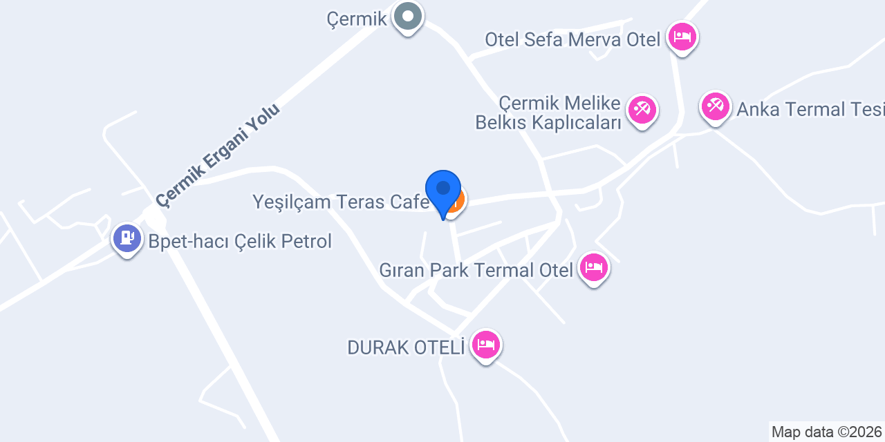 Yeşilçam Teras Cafe konumu