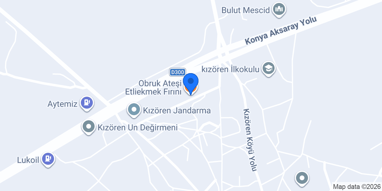 Obruk Ateşi Etliekmek Fırını konumu