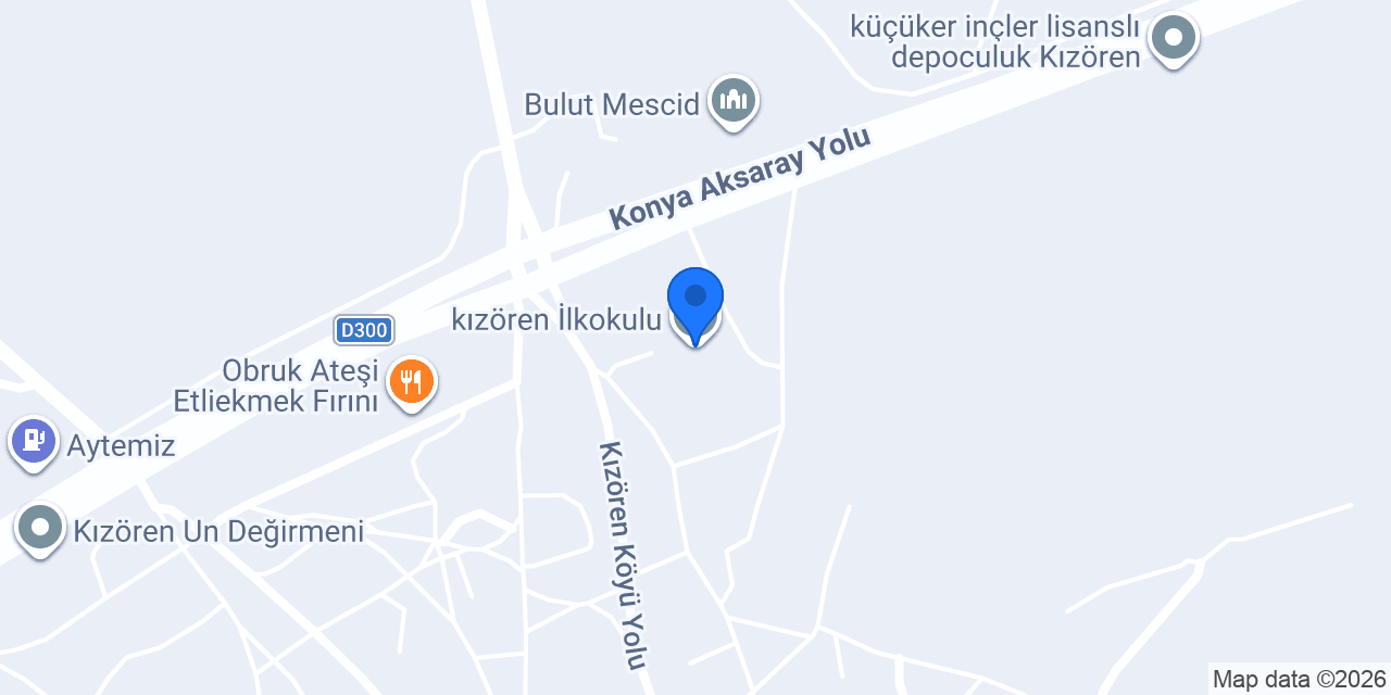 kızören İlkokulu konumu