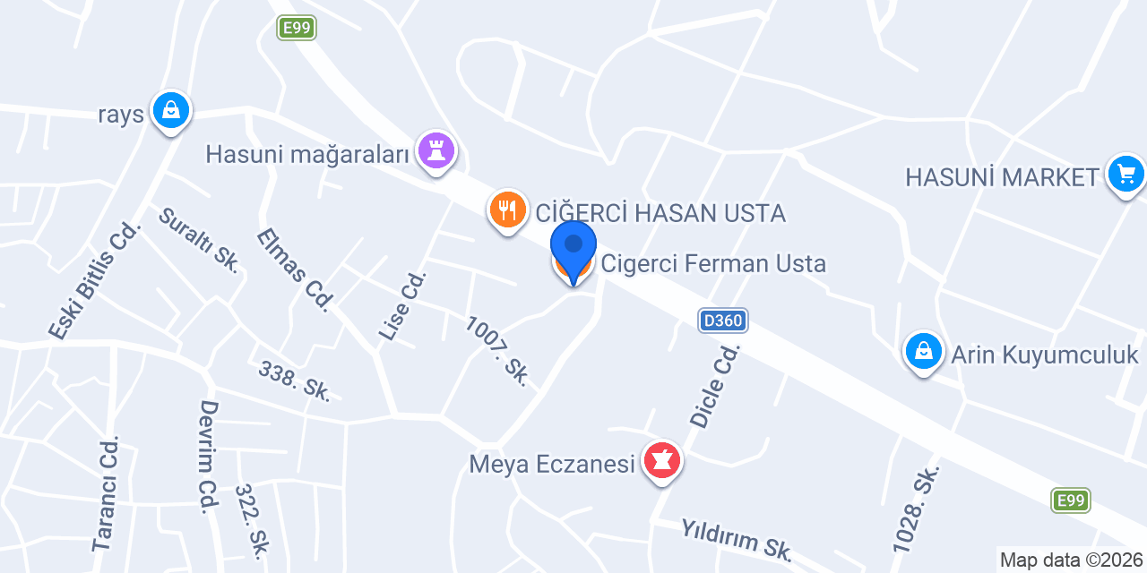 Cigerci Ferman Usta konumu