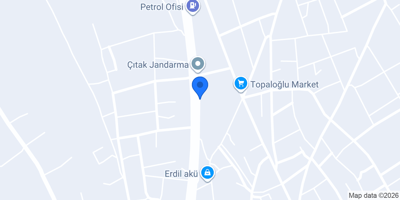 Çıtak İlkokulu konumu