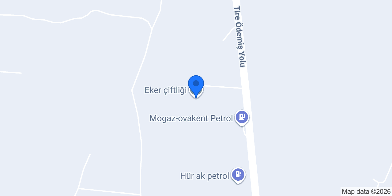 Eker çiftliği konumu