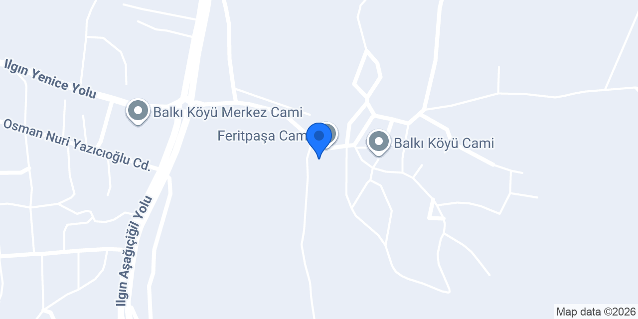 BALKI MEHMET ALİ AK İLKÖĞRETİM OKULU konumu