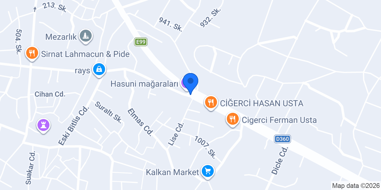 Silvan Un Fabrikası konumu