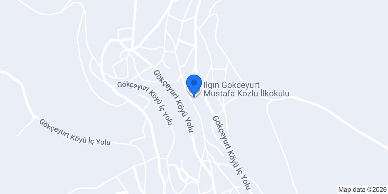 Ilgın Gokceyurt Mustafa Kozlu İlkokulu konumu