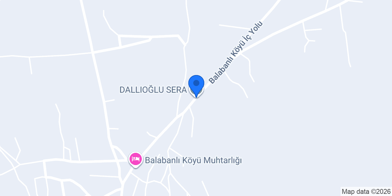 DALLIOĞLU SERA konumu