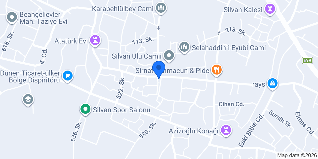 Zirve Kuyumcusu konumu