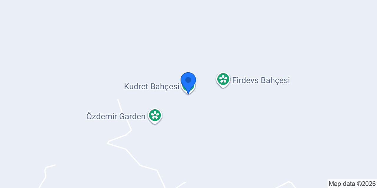 Kudret Bahçesi konumu